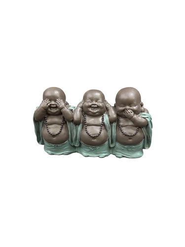 Three Happy Budas