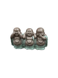 Three Happy Budas