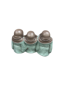 Three Happy Budas