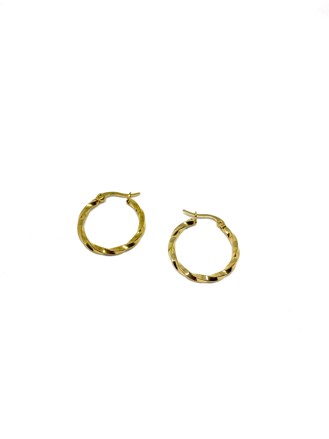 Argolas Simples - Dourado